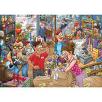 WASGIJ MYSTERY NO 29 BLUE JIGSAW 1000 PIECES - AN EMBARRASSING FIASCO! #70-00513