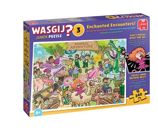WASGIJ JUNIOR NO 3 JIGSAW PUZZLE 240 PIECES - MEET-UPS #70-00808