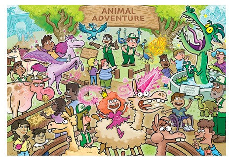 WASGIJ JUNIOR NO 3 JIGSAW PUZZLE 240 PIECES - MEET-UPS #70-00808