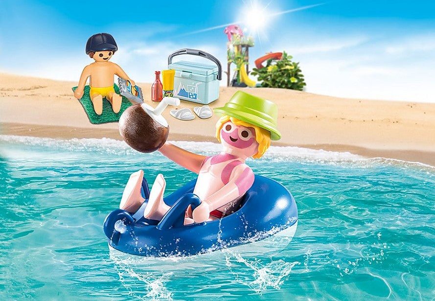 PLAYMOBIL FAMILY FUN - SUNBURNT SWIMMER #70112