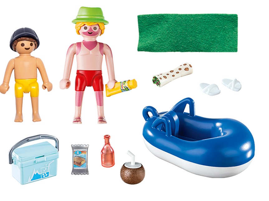 PLAYMOBIL FAMILY FUN - SUNBURNT SWIMMER #70112
