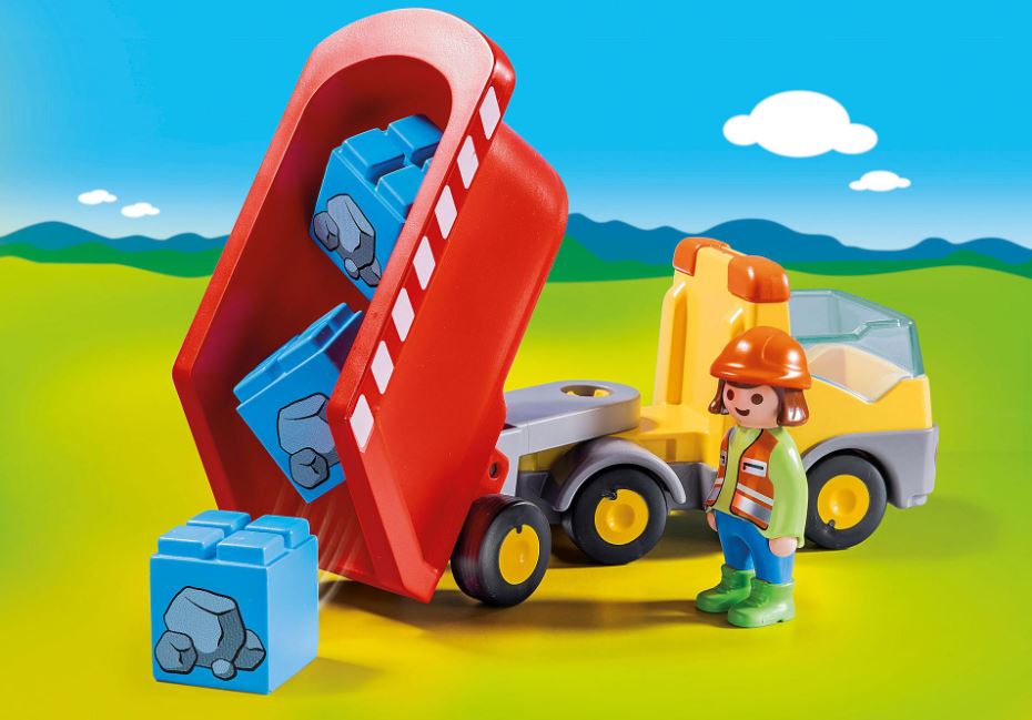 PLAYMOBIL JUNIOR - CAMION-BENNE #71685