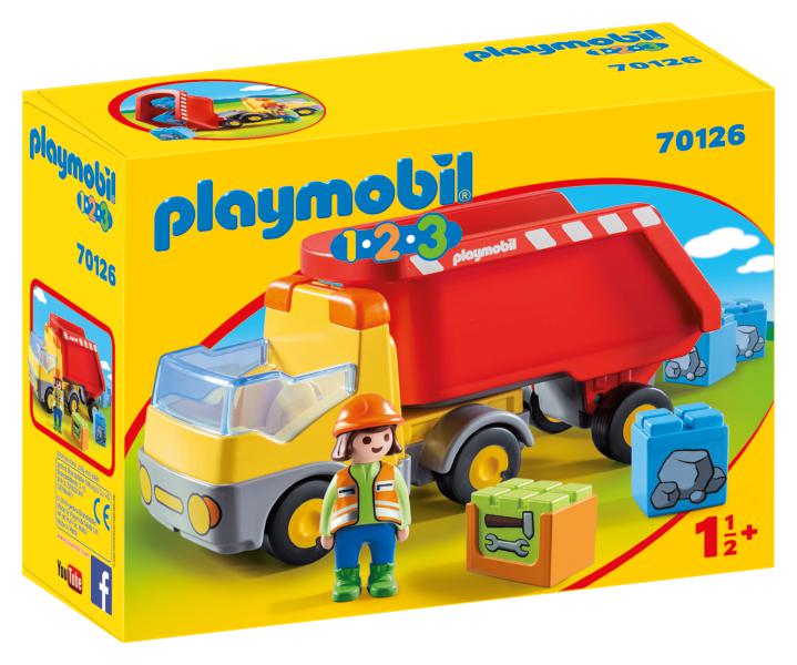 PLAYMOBIL JUNIOR - CAMION-BENNE #71685