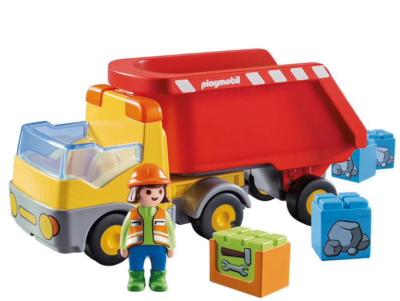 PLAYMOBIL JUNIOR - CAMION-BENNE #71685