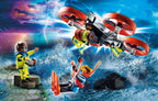 PLAYMOBIL CITY ACTION - SECOURISTE ET DRONE #70143
