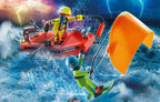 PLAYMOBIL CITY ACTION - SECOURISTE ET KITESURFER #70144