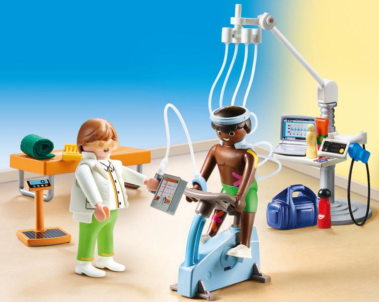 PLAYMOBIL - CABINET DE KINESIOTHERAPEUTE #70195