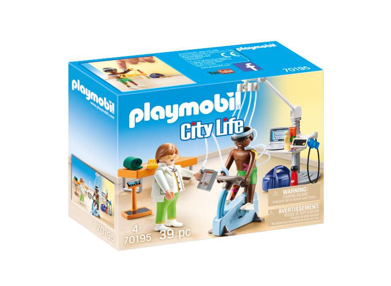 PLAYMOBIL - CABINET DE KINESIOTHERAPEUTE #70195