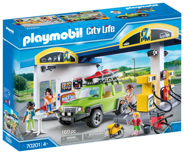 PLAYMOBIL CITY LIFE - GAS STATION #70201