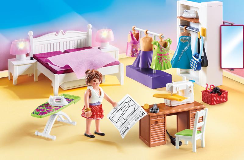 PLAYMOBIL DOLLHOUSE - SEWING ROOM #70208