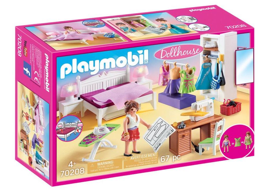 PLAYMOBIL DOLLHOUSE - SEWING ROOM #70208