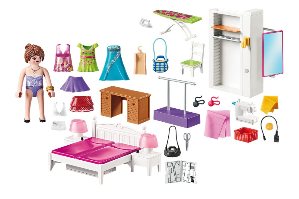 PLAYMOBIL DOLLHOUSE - SEWING ROOM #70208