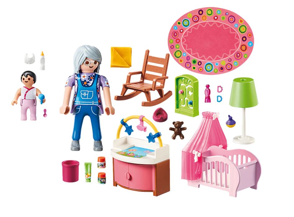 PLAYMOBIL DOLLHOUSE - BABY ROOM #70210