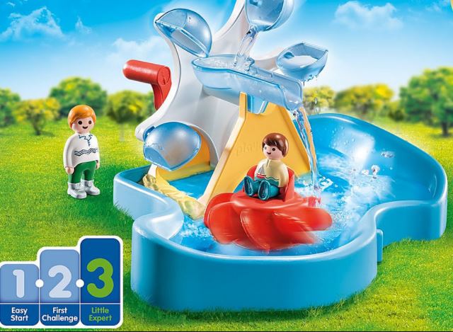 PLAYMOBIL 1-2-3 - WATER CAROUSEL #70268
