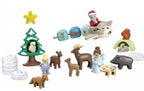 PLAYMOBIL JUNIOR - ADVENT CALENDAR - SANTA AND FOREST ANIMALS #70297
