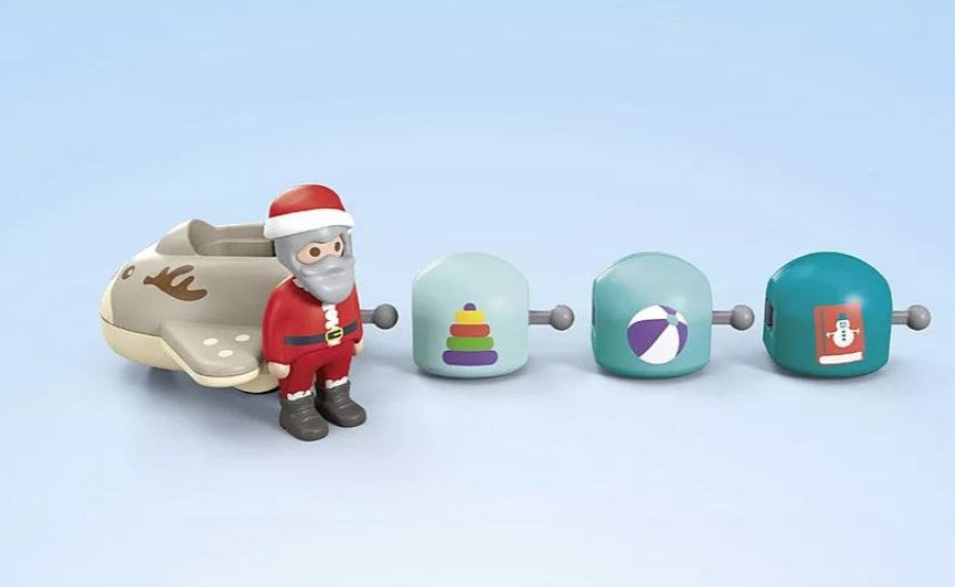 PLAYMOBIL JUNIOR - ADVENT CALENDAR - SANTA AND FOREST ANIMALS #70297