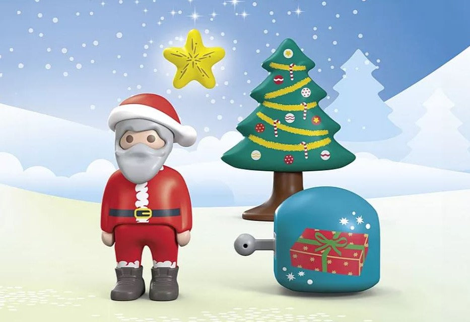 PLAYMOBIL JUNIOR - ADVENT CALENDAR - SANTA AND FOREST ANIMALS #70297