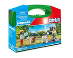PLAYMOBIL CITY LIFE - CHILDREN & DOGS CARRY CASE #70530