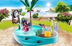 PLAYMOBIL FAMILY FUN - PETITE PISCINE AVEC JET D'EAU #70610