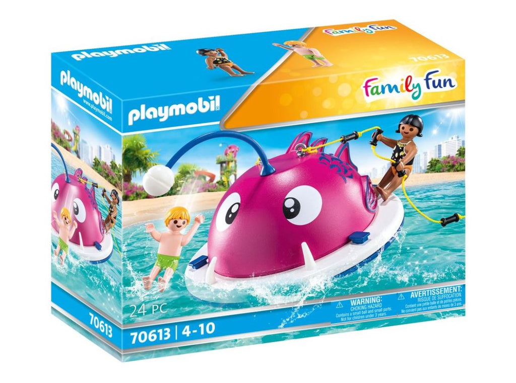 PLLAYMOBIL FAMILY FUN - AIRE DE JEU AQUATIQUE #70613