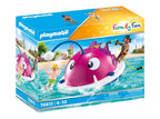 PLLAYMOBIL FAMILY FUN - AIRE DE JEU AQUATIQUE #70613