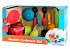 PLAYGO - BATTERIE DE CUISINE MODERNE 13 PIÈCES