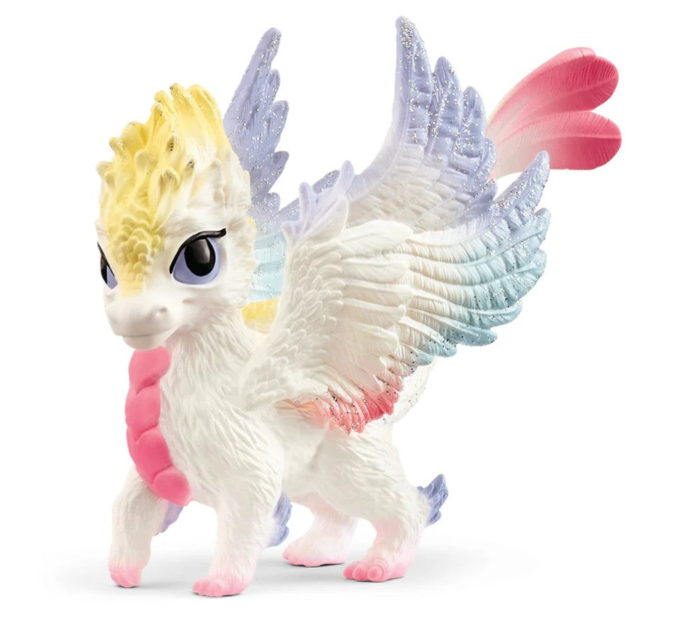 SCHLEICH - RAINBOW DRAGON BABY #70825 *CHICOUTIMI EXCLUSIVE*