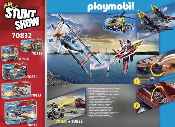 PLAYMOBIL AIR STUNTSHOW - EAGLE JET #70832