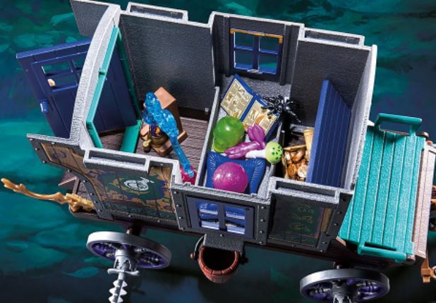 PLAYMOBIL NOVELMORE - VIOLET VALE - MARCHAND ET CHARIOT #70903