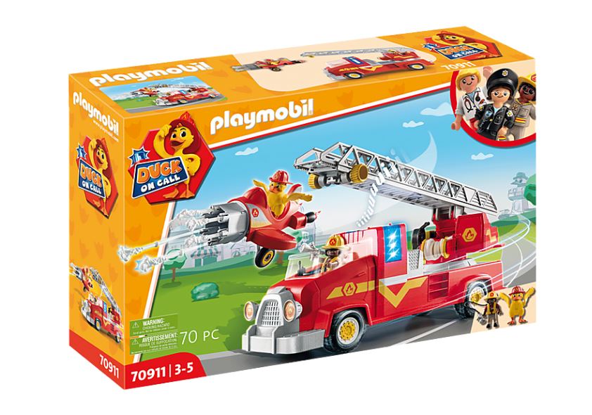 PLAYMOBIL - DUCK ON CALL: FIRE ENGINE #70911