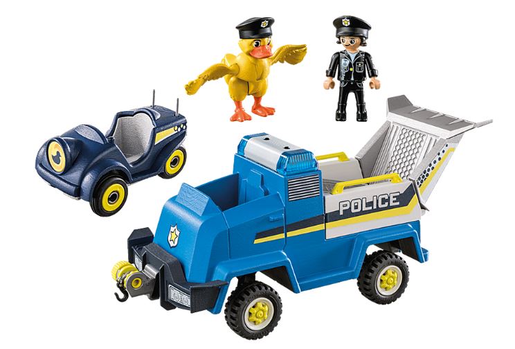 PLAYMOBIL DUCK ON CALL - VÉHICULE DE POLICE #70915