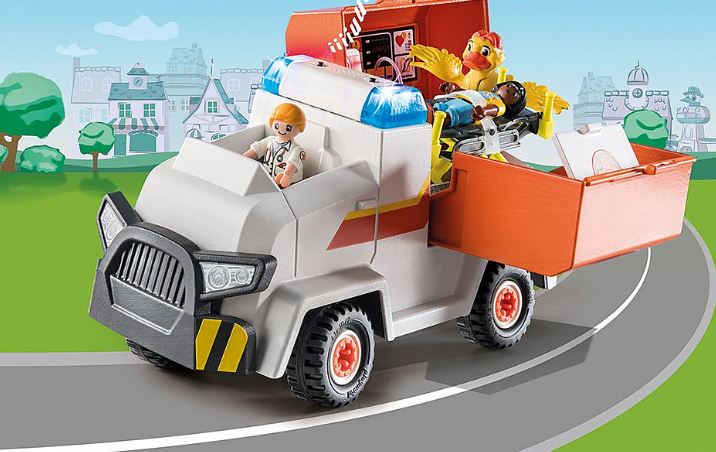 PLAYMOBIL DUCK ON CALL - EMERGENCY VEHICLE #70916