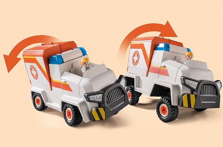 PLAYMOBIL DUCK ON CALL - EMERGENCY VEHICLE #70916