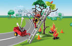 PLAYMOBIL DUCK ON CALL - FIREFIGHTER AND CAT #70917