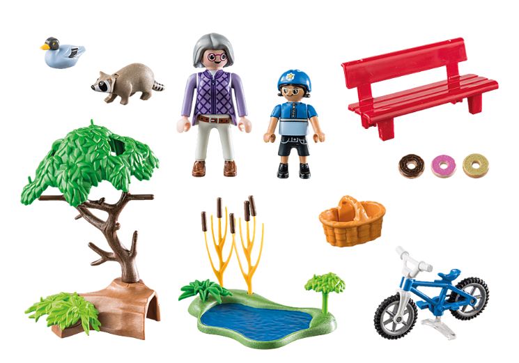 PLAYMOBIL DUCK ON CALL - POLICE OFFICER AND ANIMALS #70918
