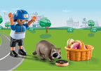 PLAYMOBIL DUCK ON CALL - POLICE OFFICER AND ANIMALS #70918
