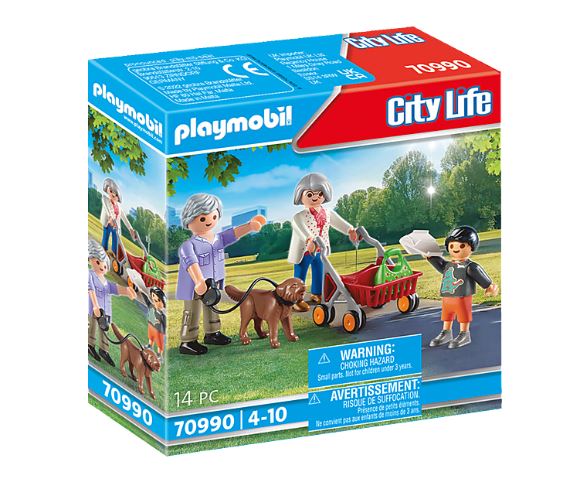 PLAYMOBIL CITY LIFE - GRANDS-PARENTS AVEC PETIT-FILS #70990
