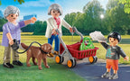 PLAYMOBIL CITY LIFE - GRANDS-PARENTS AVEC PETIT-FILS #70990
