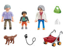 PLAYMOBIL CITY LIFE - GRANDS-PARENTS AVEC PETIT-FILS #70990