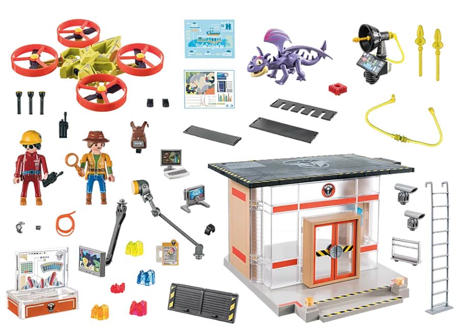 PLAYMOBIL DRAGONS DREAMWORKS - THE NINE REALMS - ICARIS LAB #71084
