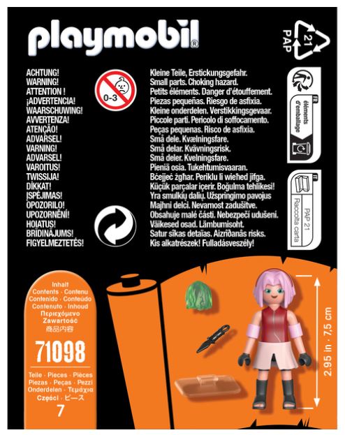 PLAYMOBIL NARUTO - FIGURINE SAKURA #71098