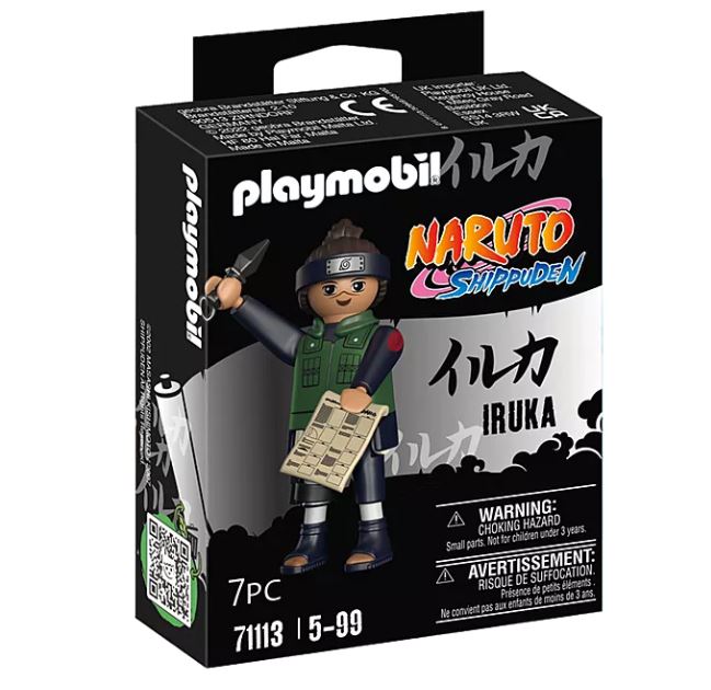 PLAYMOBIL NARUTO - IRUKA FIGURE #71113
