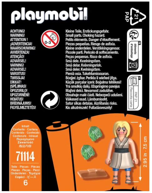 PLAYMOBIL NARUTO - FIGURINE TSUNADE #71114