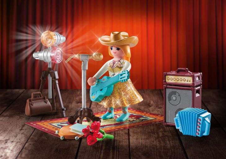 PLAYMOBIL FAMILY FUN - ENSEMBLE CADEAU CHANTEUSE DE COUNTRY #71184