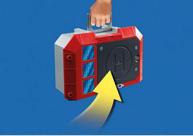 PLAYMOBIL CITY ACTION - PORTABLE FIRE STATION PROMO-PACK #71193