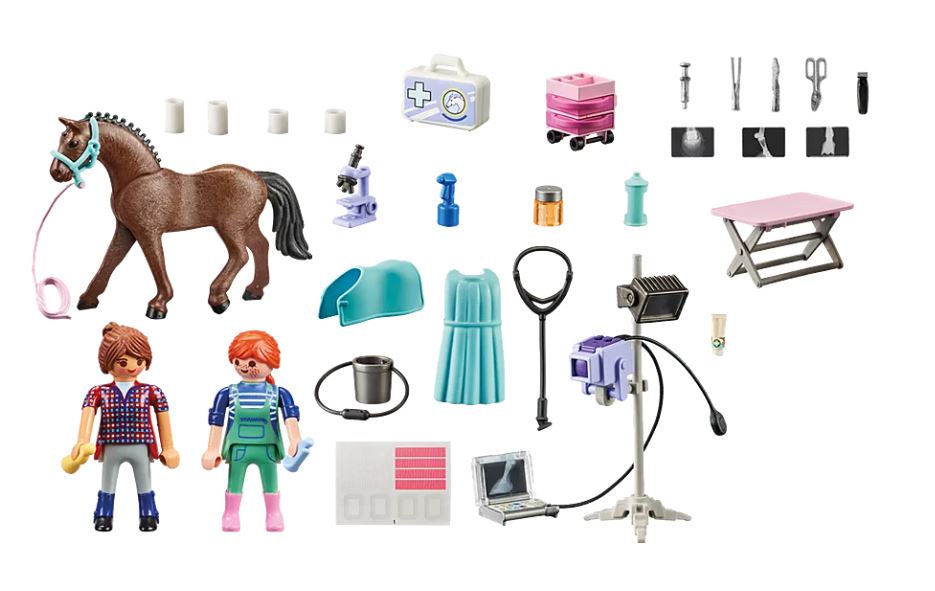 PLAYMOBIL COURTRY - VÉTÉRINAIRE ÉQUIN #71241