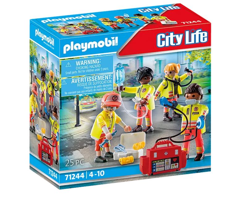 PLAYMOBIL CITY LIFE - RESCUE TEAM #71244