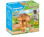 PLAYMOBIL COUNTRY - BEEKEEPER WITH HIVE #71253