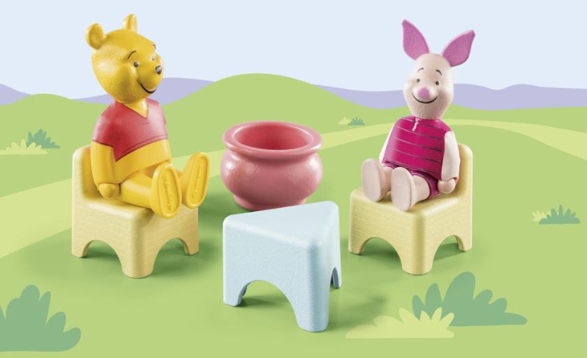 PLAYMOBIL JUNIOR - LA CABANE DANS LES ARBRES DE WINNIE L'OURSON ET PORCINET #71693