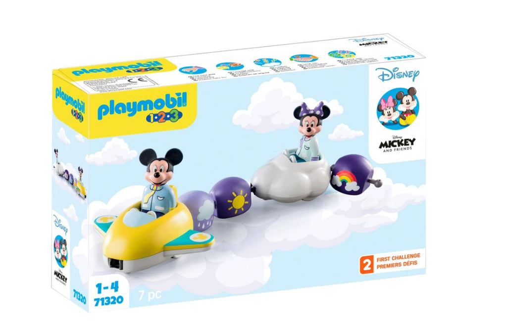 PLAYMOBIL JUNIOR DISNEY - MICKEY AND MINNIE'S CLOUD TRAIN #71697